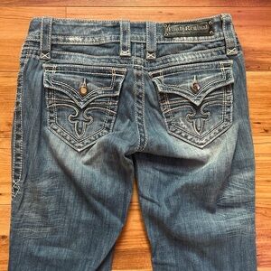 Rock Revival Denim with Detailed Stitching